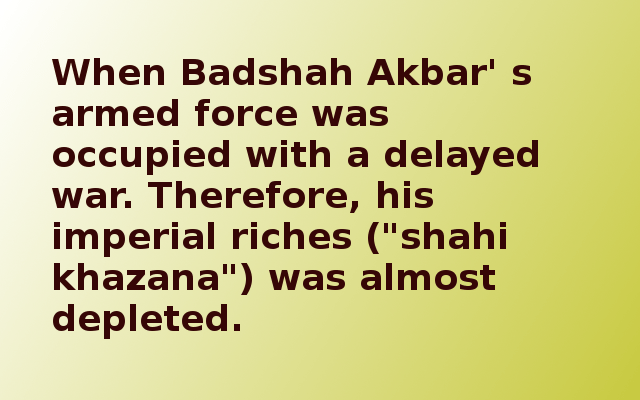 Many many years ago, when I was in school, I heard the following story: