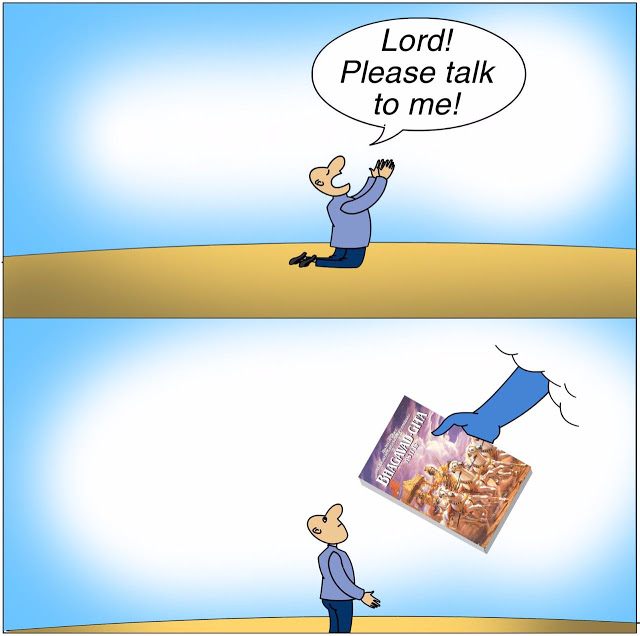 Lord! Please talk to me!, gita