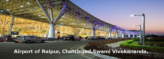 Airport of Raipur, Chhattisgarh  Swami Vivekananda