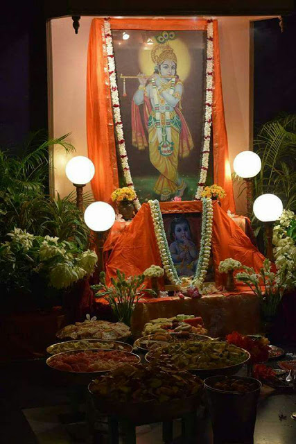 বেলুড়ের নাটমন্দিরের জন্মাষ্টমী র উৎসব - 