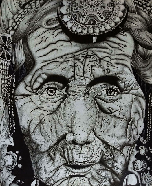 Made with little dot II Pleased zoom this photo  II ছোট্ট ছোট্ট বিন্দু দিয়ে তৈরি । জুম করে দেখ