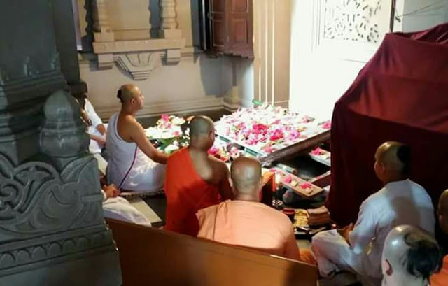 জন্মাষ্ঠমী তিথিতে  বেলুড়মঠে শ্রীশ্রী দেবীদূর্গার কাঠামো পূজা।